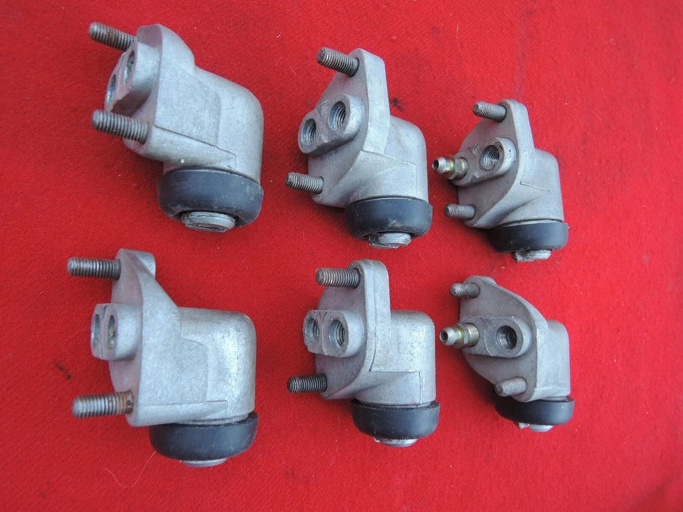 ALFA ROMEO 101 Giulia Usado Original 3 FRENO ZAPATA Juego 6 CILINDROS NIÑA Reconstruidos Foto 3 de 4