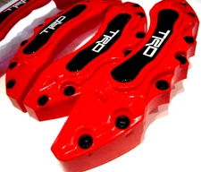 4x Brake Caliper Covers Front Rear left right tuning sport Prius S Tiers New14