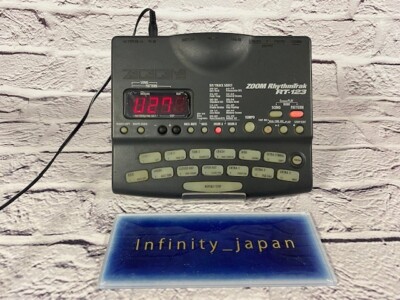 Zoom RT-123 RhythmTrak Electronic Drum Machine No adapter very fast ship