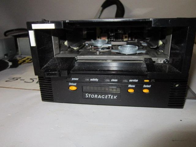 NEW mSun StorageTek w/ PF-105-4E T9840 9840 Tape Drive Assembly sp340 AA7B - Image 3 of 4