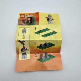 LEGO Castle: Vintage System King's Archer (1624)Complete Manual  Dragon Knights