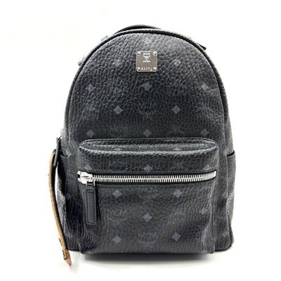 MCM Monogram Coated Canvas Tote Backpack - Excellent #BMHMTZ