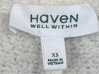 Haven Well Within Sherpa Pant Womens XS Ivory Pull-On Wide-Leg Lounge Winter EXC — photo 10