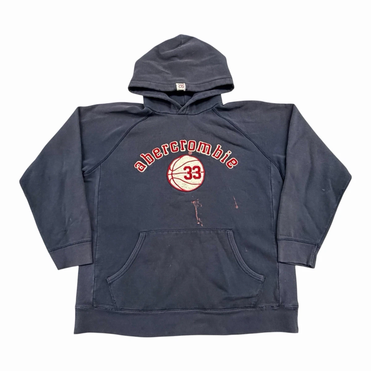Abercrombie & Fitch 红色卫衣男| eBay