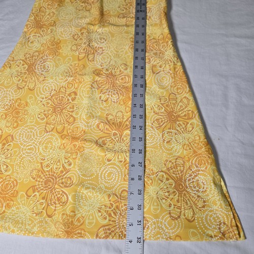 Nuu Muu Classic Keyhole Dress Size Medium Yellow Athletic Made In USA - Picture 11 of 12
