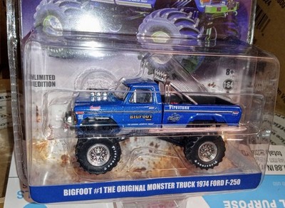 GREENLIGHT - HOBBY EXCLUSIVE - ORIGINAL BIGFOOT #1 1974 FORD F-250