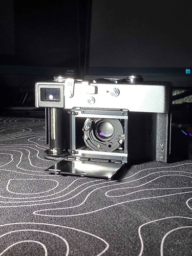 vhbw Paraluce compatibile con Rollei 35S HFT 40mm f/2.8 Sonnar Camera ++ 30,5 mm obiettivo nero, metallo, rotondo