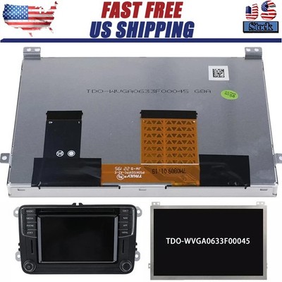 TDO-WVGA0633F00045 6.5'' LCD Display Touch Screen for VW MIB STD2 680 200 OEM US