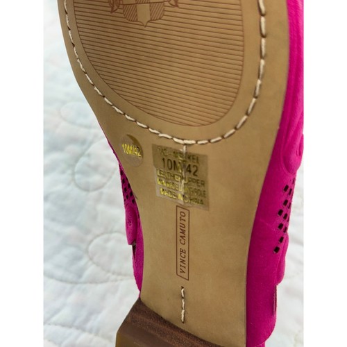 NWOT Vince Camuto hot pink slip on shoes 10/42 - Picture 8 of 13