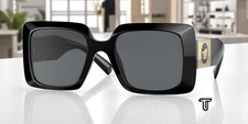 VERSACE VE4405 GB1 87 Black Dark Grey 54 mm Women's Sunglasses