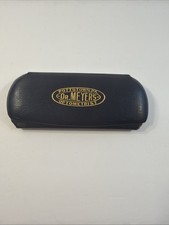 Antique Vintage White Gold Filled Eyeglasses Spectacles W/ Case