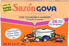 Goya Foods Saz n Seasoning with Coriander  Annatto, 6.33 Ounce Pack of 1 