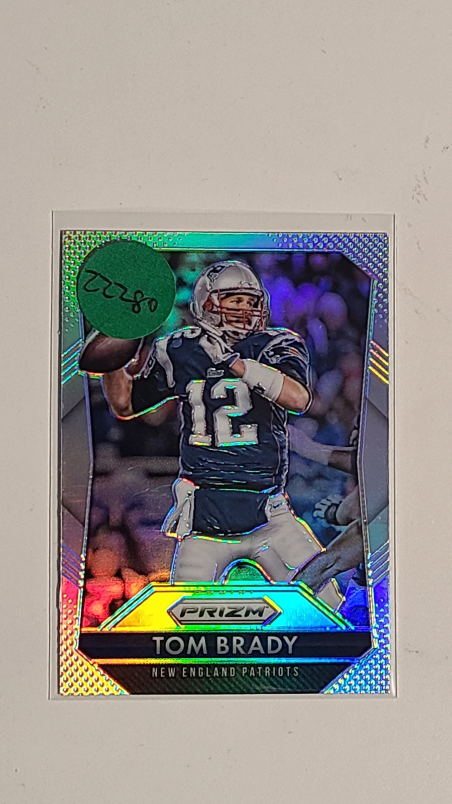 2015 Panini Silver Prizm #12 Tom Brady New England Patriots