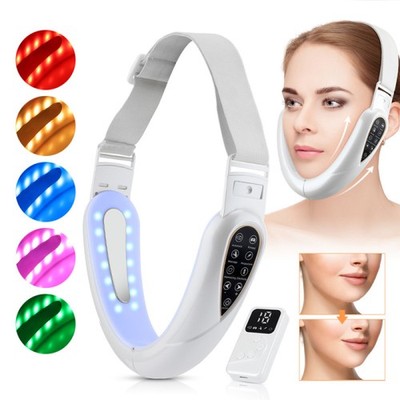 V-Face Shape Massager Haut Hals Lift schlanke Doppelkinn Entfernung LED Therapie