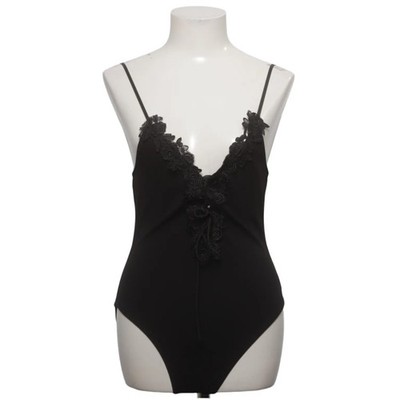 PrettyLittleThing, Body, Größe: 38, Schwarz, Elasthan/Polyester, Blumen #TA3