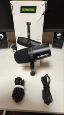 Shure MV7 Dynamic Microphone USB XLR for Podcast Streaming Recording Used