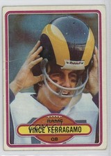 1980 Topps Vince Ferragamo #239 9cd
