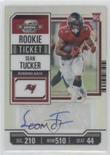 2023 Panini Contenders Optic Rookie Ticket Silver Prizm Sean Tucker Auto 0h6w