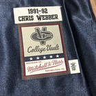 MITCHELL & NESS CHRIS WEBBER AUTHENTIC M $300 RETAIL MICHIGAN WOLVERINES JERSEY — photo 7