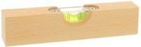 Mini Wasserwaage Schreibtisch - Deko Holzwasserwaage Richtwaage Maurerwaage