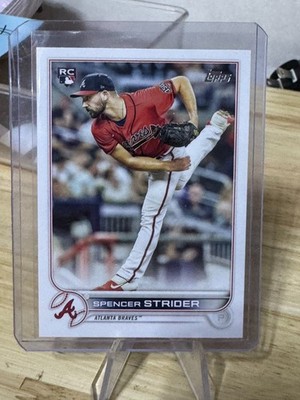 2022 Topps  Series  2 #509 Spencer Strider R/C  Atlanta Braves