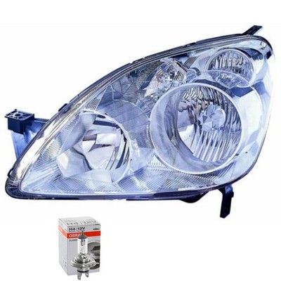 Halogen Scheinwerfer Frontscheinwerfer links H4 für Honda CR-V II inkl. Lampen