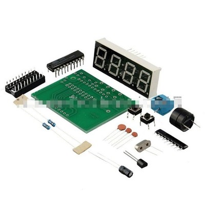 AT89C2051 Digital 4 Bits Electronic Clock Electronic Production Suite   Kit *yt