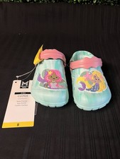 Member's Mark Toddler Girls Water-Friendly Clog Size 8 Mermaid Brand New