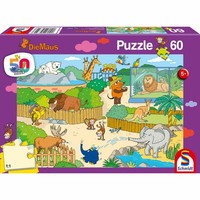 Schmidt Spiele Kinderpuzzle Die Maus Im Zoo Kinder Puzzle Legespiel Ab 5 Jahre
