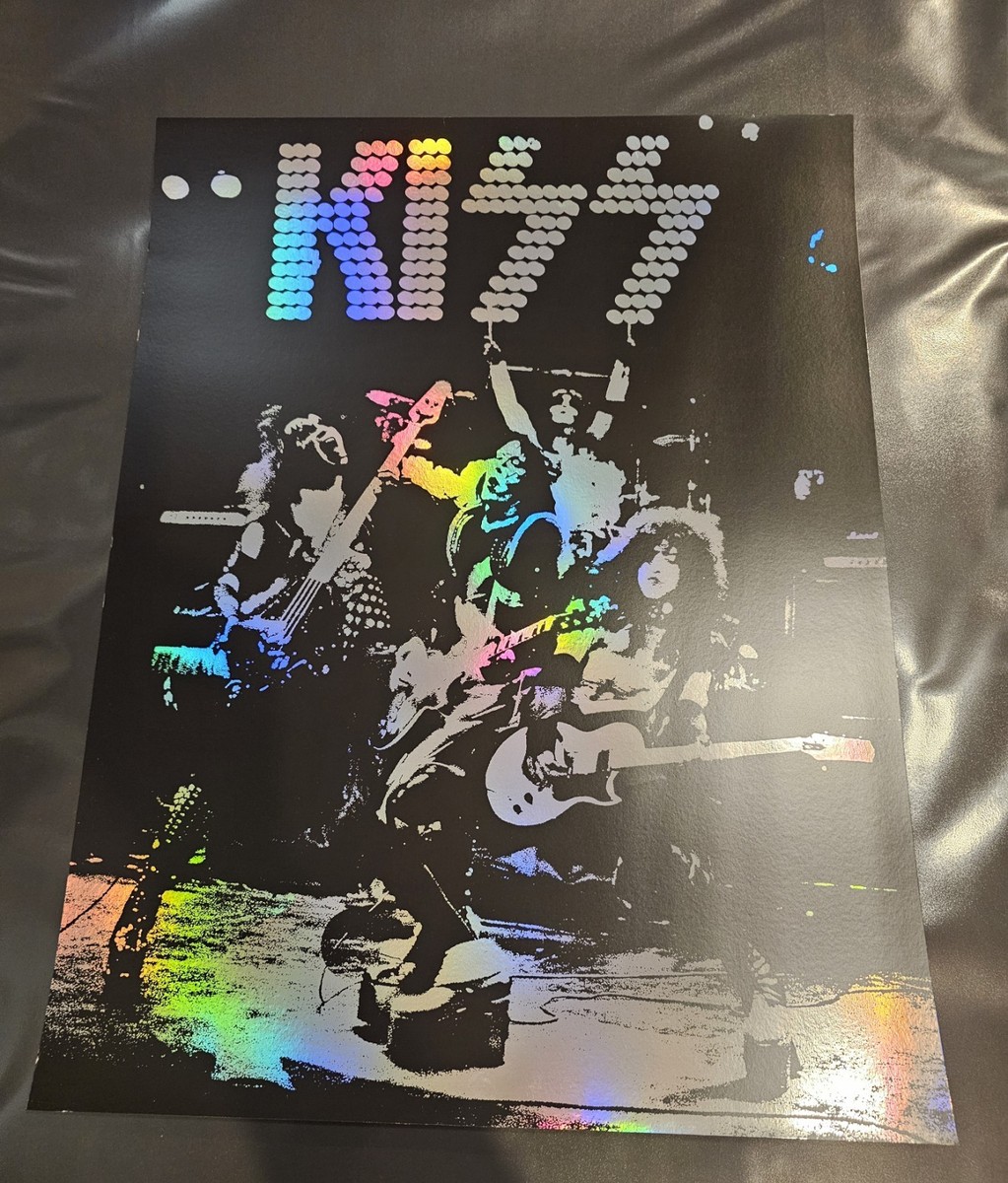 KISS ALIVE 45TH ANNIVERSARY MYLAR POSTER 18