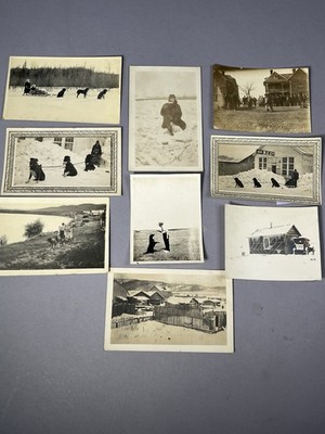 Eagle Alaska Yukon River Gold Rush RPPCs Photo & Postcard Lot Early 19th Century