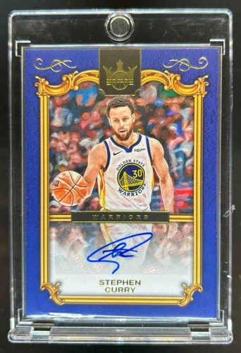 2024-25 Panini Court Kings Stephen Curry Legacy Portrait Signatures Auto #16/25