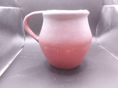 1960's Van Briggle Pottery ''Mulberry'' Heart Shaped Pitcher 6'' READ