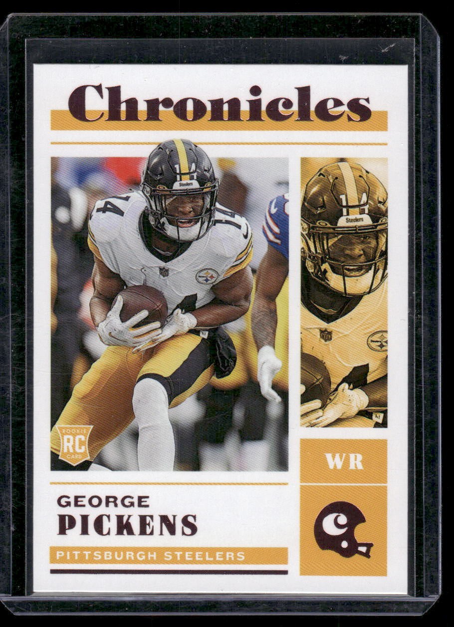 2022 Panini Chronicles #48 George Pickens Pink