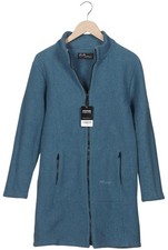 Mufflon Mantel Damen Jacke Parka Gr. S Schurwolle Blau #je94vj8