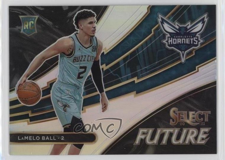 2020-21 Panini Select Select Future Silver Prizm Lamelo Ball #28 Rookie RC 0l8