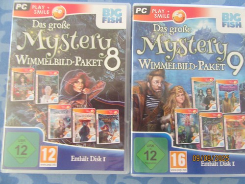 PC Play-Smile Mystery 8 und 9 Wimmelbild Paket