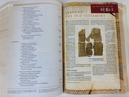 NIV Archaeological Study Bible Hardcover 2005 - Imagen 14 de 22