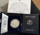 1995 P $1 Silver Eagle Us Mint Proof Coin 1 oz Bullion In Capsule Looks Perfect