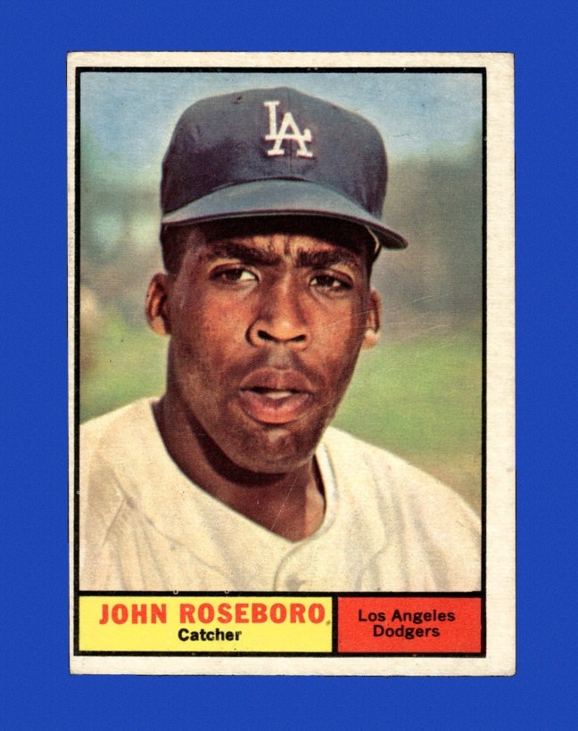 1961 Topps Set-Break #363 John Roseboro EX-EXMINT *GMCARDS*