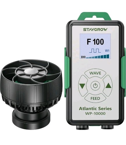 Atlantic Series WP-10000 Wave Maker for Aquarium, DC 24V 20W 2642 GPH (10000...