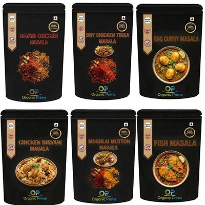 Authentic Indian Non-Veg Masala: Choose Chicken, Meat, Fish & Egg Curry Spices
