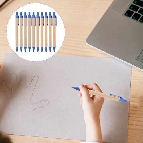 10 Pcs Ballpoint Pen Child Office Pens for School Smooth Writing - Picture 8 of 17