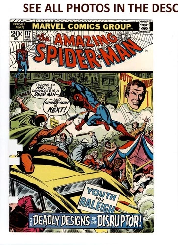 The Amazing Spider-Man #117 FEB 1973 FN/VF Marvel Comics (HG)
