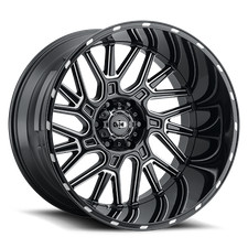 Vision Off-road Wheels 404 22x14 -76 Gloss Black Milled 5x139.7 5x5.5 Qty 1 Vision Off-road Wheels 404 22x14 -76 Gloss Black Milled 5x139.7 5x5.5 Qty 1