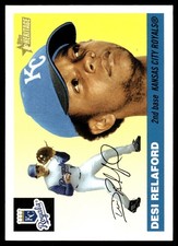 Desi Relaford 2004 Topps Heritage #369 Royals MLB READ FREE SHIP AutographDen