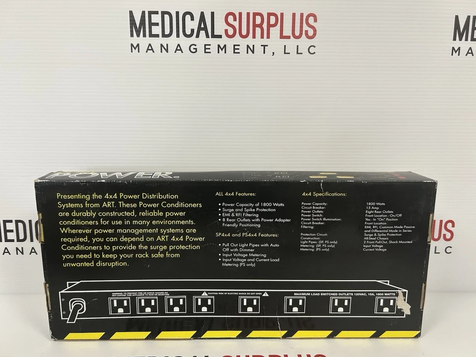 ART PB 4X4 Rack Power Strip - Image 3 of 3