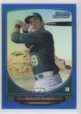 2013 Bowman Chrome Prospects Blue Refractor 28/250 Renato Nunez #BCP132