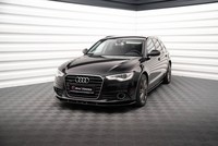 Maxton Design Frontlippe V.3 Passend FüR Audi A6 C7 Schwarz Hochglanz
