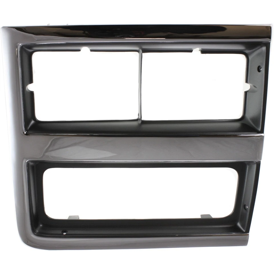 Grille and Headlight Door Kit For 89-91 Chevy Blazer R1500 Suburban Chrome Shell Foto 4 de 4